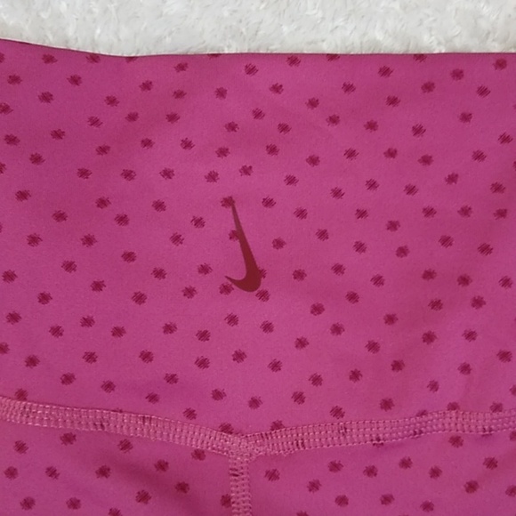 New Nike Yoga Training Pants Medium High Rise 7/8 Length - Picture 7 of 15